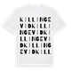 Killingevid ordlek t-shirt