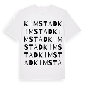Kimstad ordlek t-shirt – ekologisk bomull t-shirt från Pinshirt