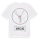 White t-shirt med Kimstad t-shirt