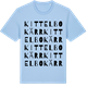 Blue Soul t-shirt med Kittelbokärr ordlek t-shirt