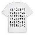 Klacksätter ordlek t-shirt