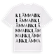 Klämman ordlek t-shirt