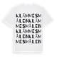 Klämmesmålen ordlek t-shirt