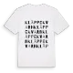 Kläppekvarn ordlek t-shirt