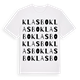 Klasbo ordlek t-shirt