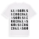 Klasgölsbergen ordlek t-shirt