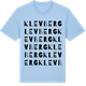 Blue Soul t-shirt med Klevberg ordlek t-shirt