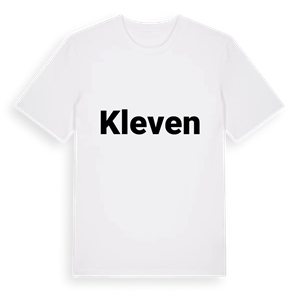 Kleven fetstil t-shirt – ekologisk bomull t-shirt från PinShirt