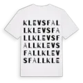 Klevsfall ordlek t-shirt