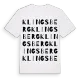 Klingsberg ordlek t-shirt