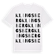 Klingsberg ordlek t-shirt