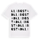Klingstad ordlek t-shirt
