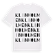 Klinholmen ordlek t-shirt