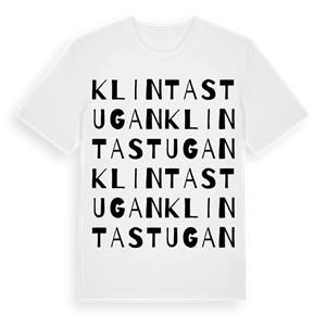 Klintastugan ordlek t-shirt – ekologisk bomull t-shirt från Pinshirt