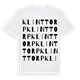 Klinttorp ordlek t-shirt