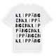 Klippängen ordlek t-shirt