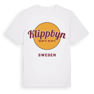 Klippbyn cirkel t-shirt – ekologisk bomull t-shirt från Pinshirt