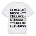 Klockarängsslätten ordlek t-shirt