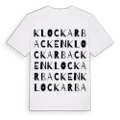 Klockarbacken ordlek t-shirt