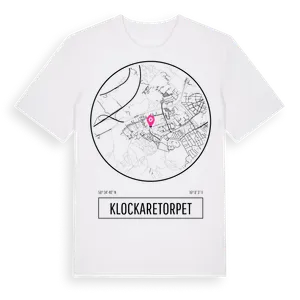 Klockaretorpet t-shirt – ekologisk bomull t-shirt från Pinshirt