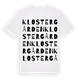 Klostergården ordlek t-shirt