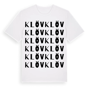 Klöv ordlek t-shirt – ekologisk bomull t-shirt från Pinshirt