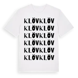 Klöv ordlek t-shirt – ekologisk bomull t-shirt från Pinshirt