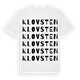 Klovsten ordlek t-shirt