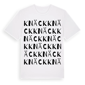 Knäck ordlek t-shirt – ekologisk bomull t-shirt från Pinshirt