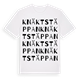 Knäktstäppan ordlek t-shirt