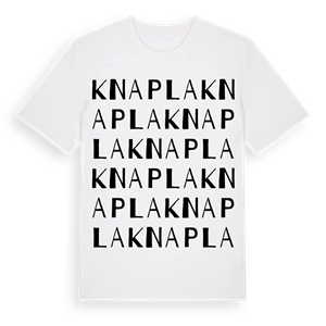 Knapla ordlek t-shirt – ekologisk bomull t-shirt från Pinshirt