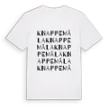 Knappemåla ordlek t-shirt
