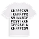 Knäppesvik ordlek t-shirt