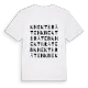 Knektbråten ordlek t-shirt