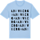 Blue Soul t-shirt med Knivberga ordlek t-shirt