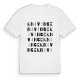 Knivinge ordlek t-shirt