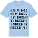 Blue Soul t-shirt med Knivinge ordlek t-shirt