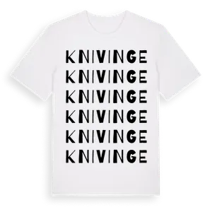Knivinge ordlek t-shirt – ekologisk bomull t-shirt från Pinshirt