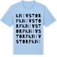 Blue Soul t-shirt med Knivstorp ordlek t-shirt