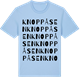Blue Soul t-shirt med Knoppåsen ordlek t-shirt