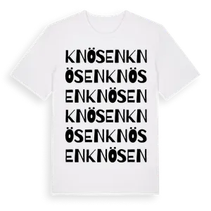 Knösen ordlek t-shirt – ekologisk bomull t-shirt från Pinshirt