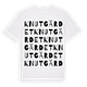 Knutgärdet ordlek t-shirt