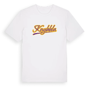 Knybbla baseball t-shirt – ekologisk bomull t-shirt från Pinshirt