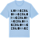 Blue Soul t-shirt med Kohagen ordlek t-shirt