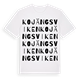 Kojängsviken ordlek t-shirt