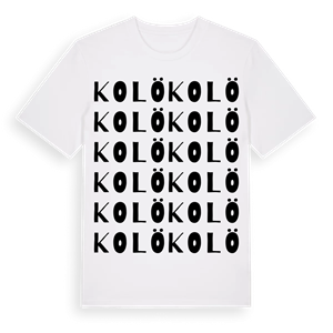 Kolö ordlek t-shirt – ekologisk bomull t-shirt från Pinshirt