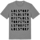 Mid Heather Gray t-shirt med Kolstorpet ordlek t-shirt