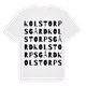Kolstorps gård ordlek t-shirt