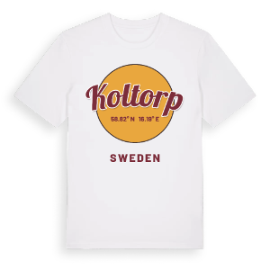 Koltorp cirkel t-shirt – ekologisk bomull t-shirt från Pinshirt