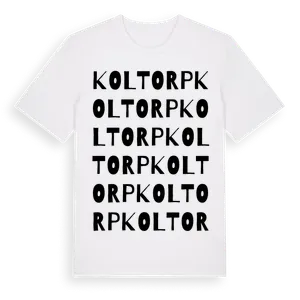 Koltorp ordlek t-shirt – ekologisk bomull t-shirt från Pinshirt